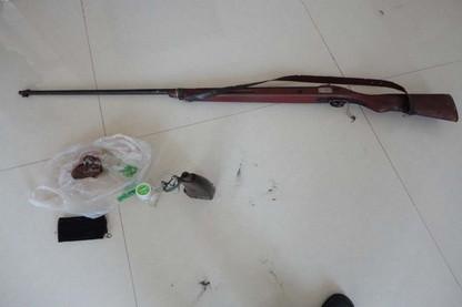 华宁森林公安治爆缉枪再添新战果