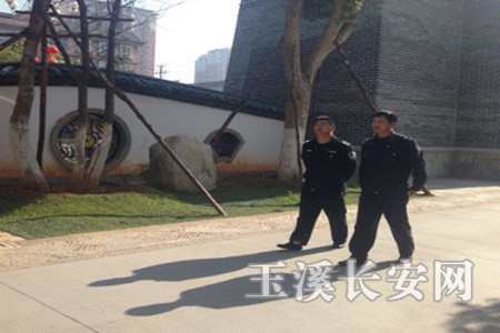 大营街司法所集中组织邻里守望志愿者服务队参