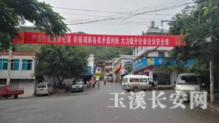 易门县十街乡开展群众安全感满意度调查宣传活