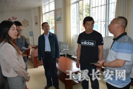 市司法局到澄江调研扫黑除恶2