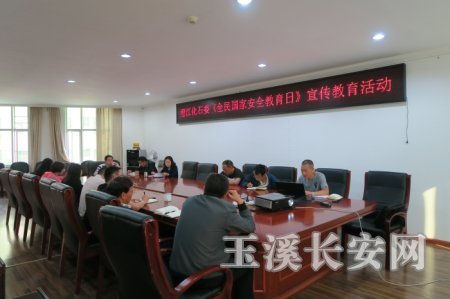 澄江化石委扎实开展《全民国家安全教育日》1