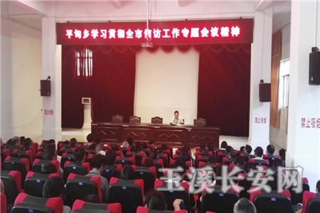 平甸乡学习贯彻全市信访工作会议精神-新平长