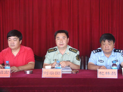 支队政委刘宗国出席易门消防大队干部任职大会并提要求